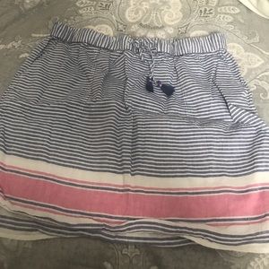 Vineyard vines striped skirt